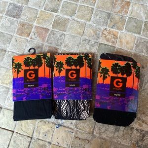 S/M bundle of 3 pair of tight g by guess